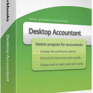 Quickbooks Accountant Desktop Edition 18.0 For 1 User (one-time Purchase)